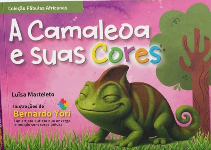 A Camaleoa e suas Cores